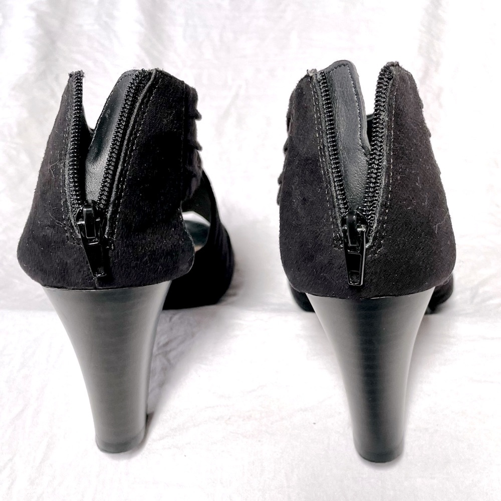 ATTENTION women’s heeled sandals (jenna) black size5 NWOT - Picture 10 of 13
